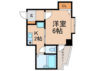 メゾンドソレイユの物件間取画像